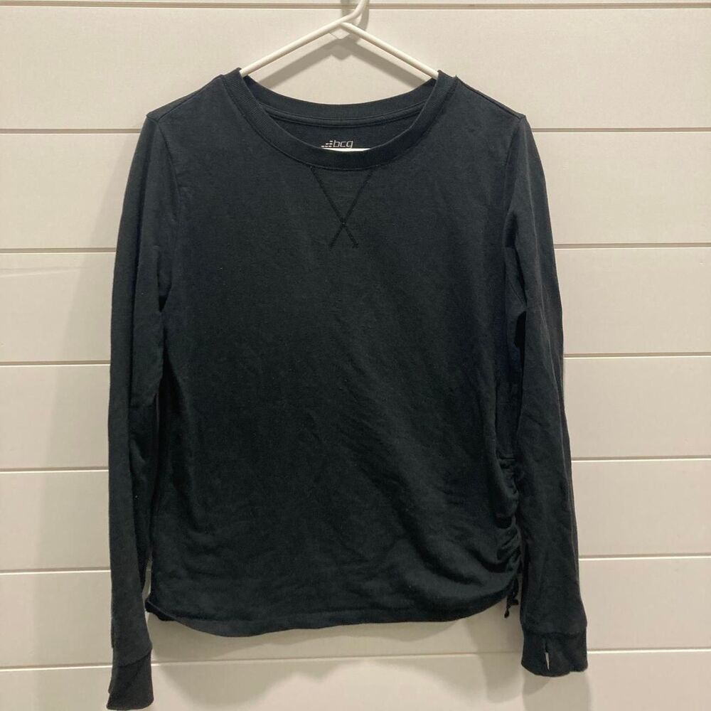 BCG Black Long Sleeve Top